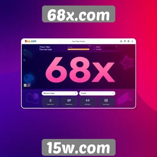 Experiência de usuário no 68x.com e sua interface